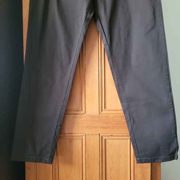 Zara Men's Skinny Stretch Chinos Denim Casual Pants in Black size 38 - Picture 3 of 11